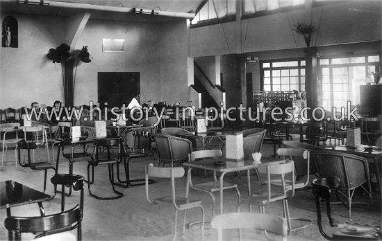 The Cafe Morocco, Interior, Jaywick Sands, Essex. c.1938